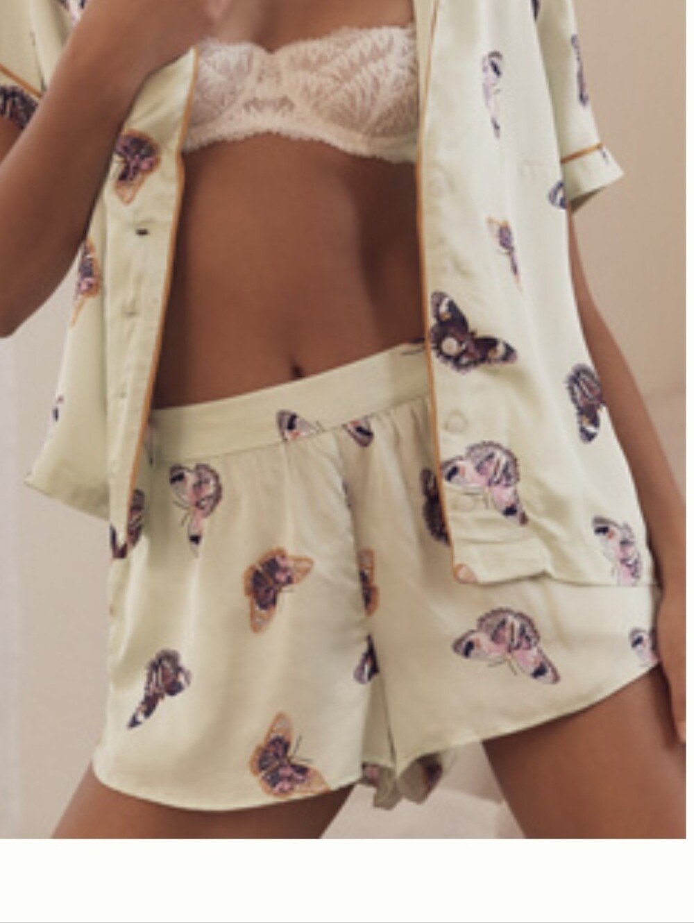 NWT Anthropolgie PJ Butterfly Shorts XL 🦋